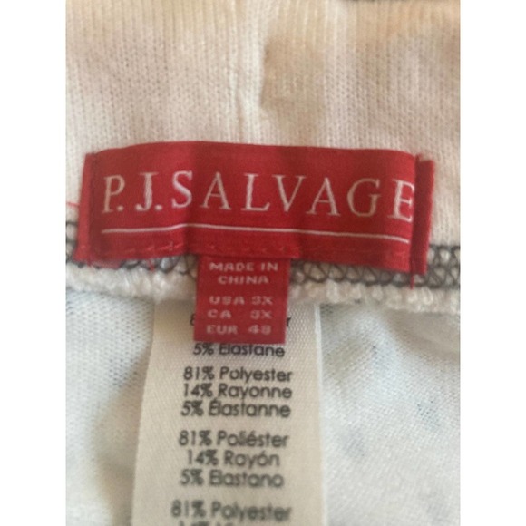 PJ Salvage NWT Happy Fairisle Pajama Bottom - Size 3X - Picture 6 of 8